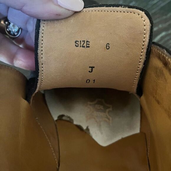 Loake 1880 Brown Suede UK Made Double Buckle Loafers sz YK 6 YS 6-1/2 EUC main image 5